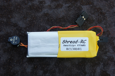 650mAH LiPo battery